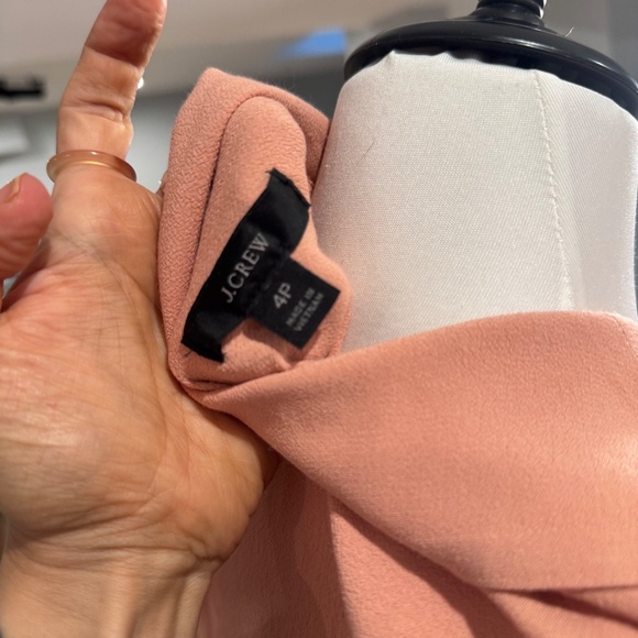 J Crew collared camp shirt dress sizes 4P - Picture 5 of 5